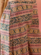 InWeave Dark Green Paisley Print Strappy Printed Palazzo Set - Distacart