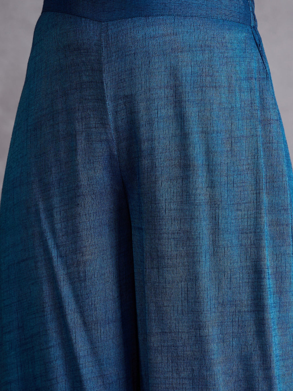 InWeave Peacock Blue Kurta Set - Distacart