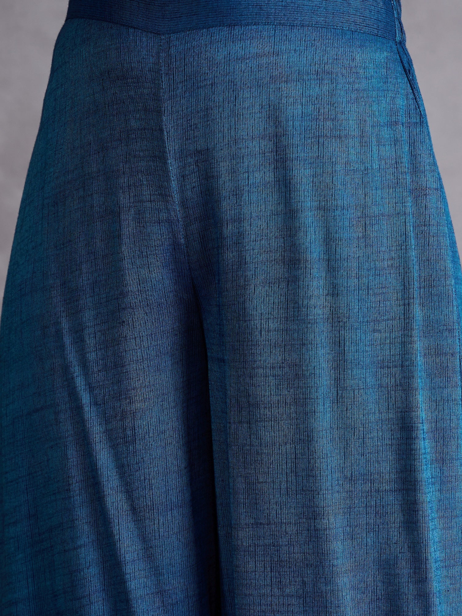 InWeave Peacock Blue Kurta Set - Distacart