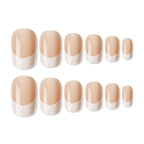 shills professional reusable press on nails french square spn728