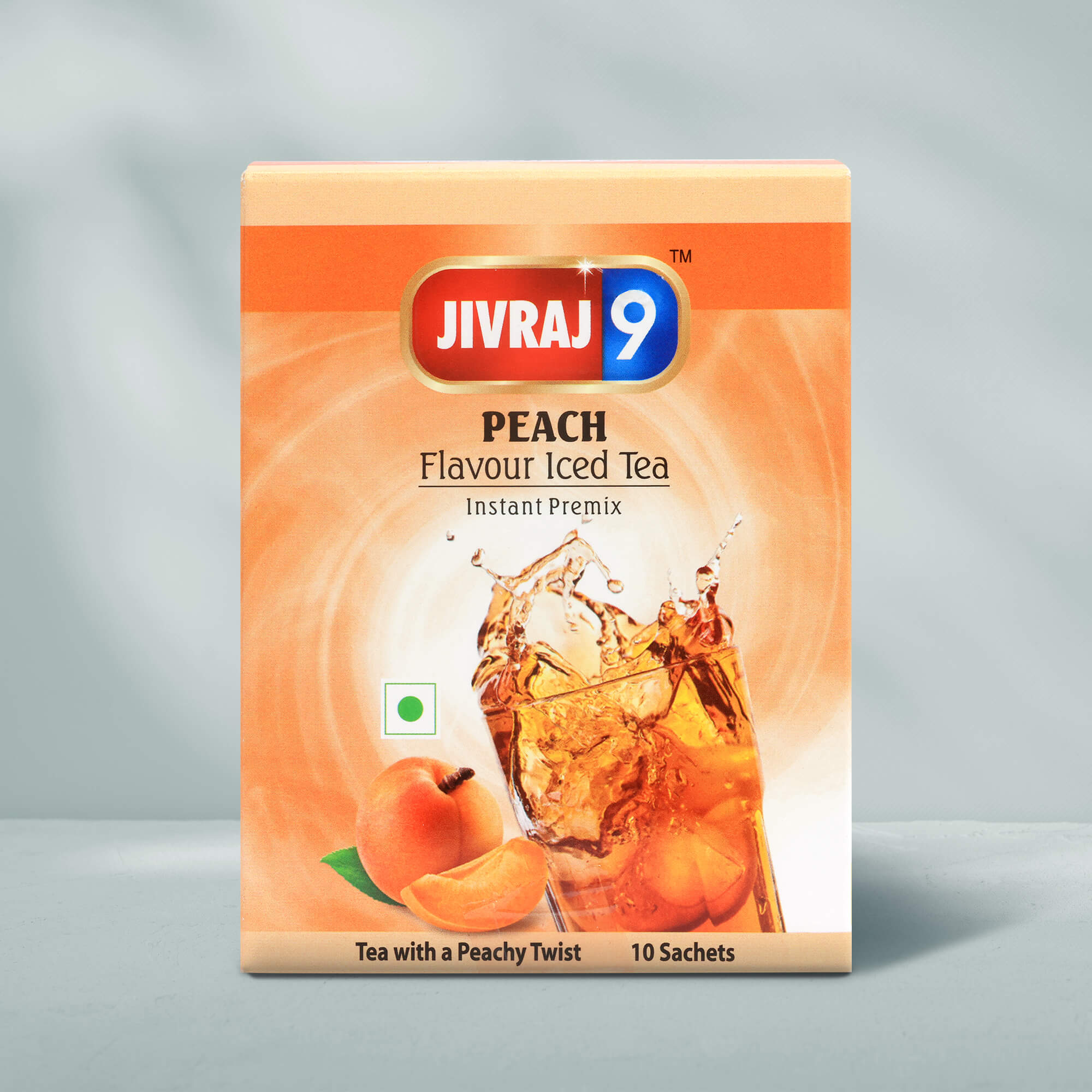 jivraj9 Tea Peach Premix Iced Tea Box - Distacart