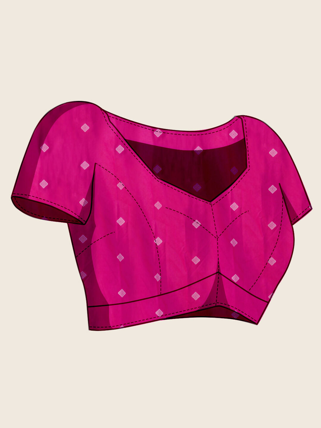 Pink Soft Silk Woven Meenakari Designer Saree - Vedanti