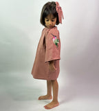 ArthLife Chestunt Brown Raglon Dress