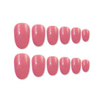 shills professional reusable press on nails oval spn507