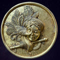 Brass Krishna Wall Art
