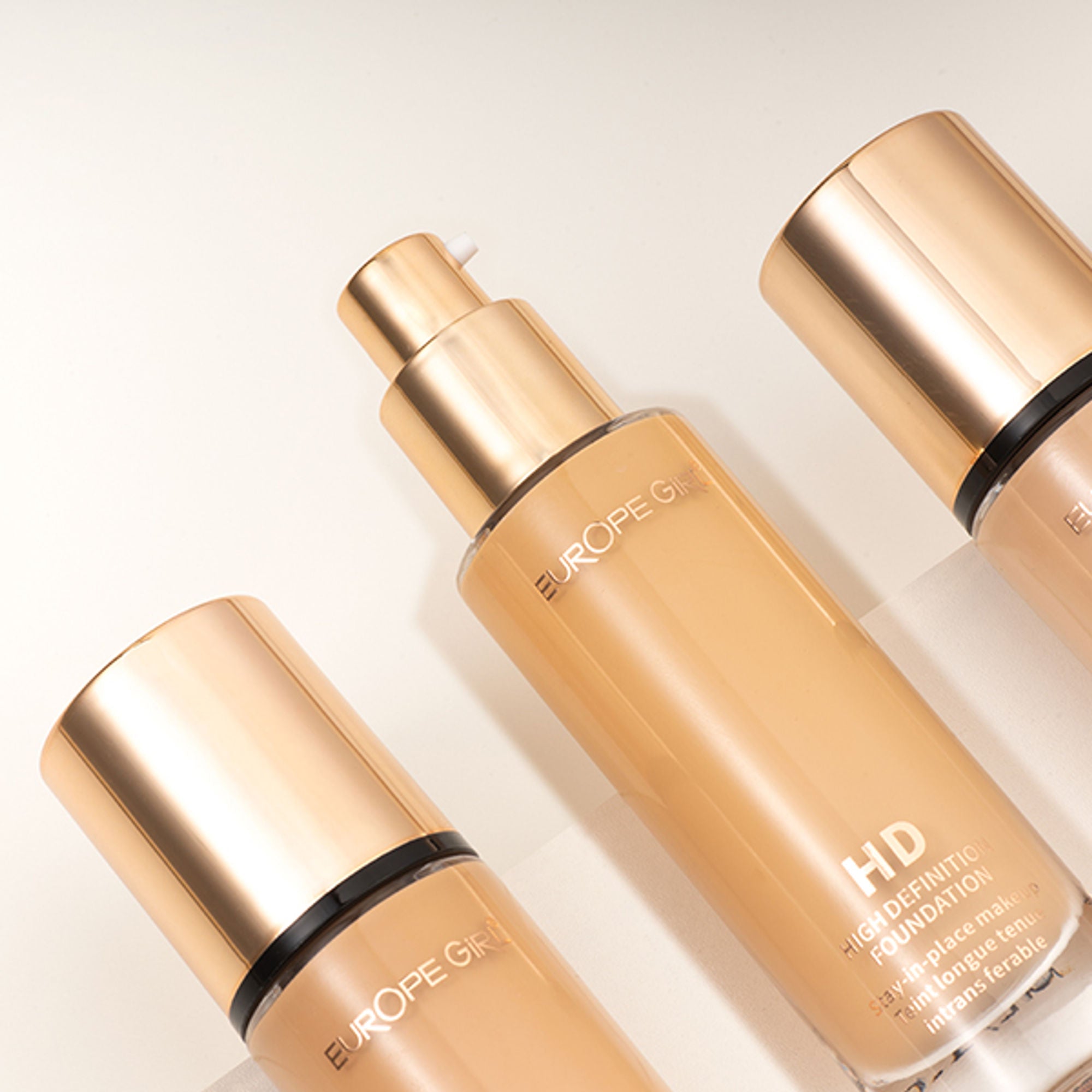 Europe Girl HD- High Coverage Foundation - 80 Medium