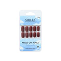 shills professional reusable press on nails square spn676
