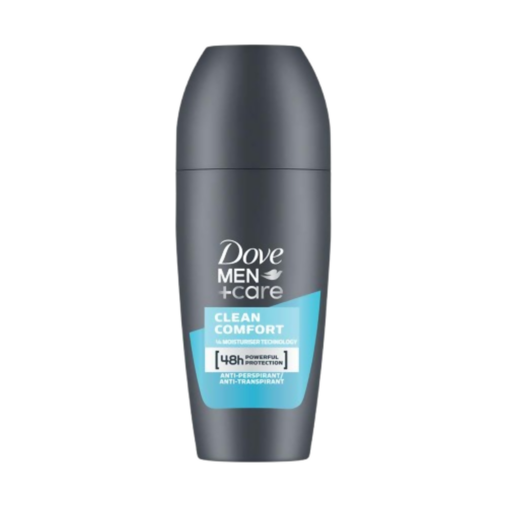 Dove Men + Care Clean Comfort Anti - Perspirant Roll - On