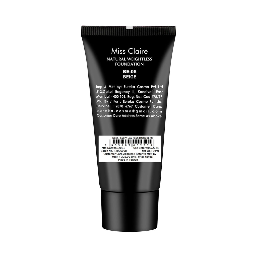 Miss Claire Everyday Foundation - Be-05 Beige