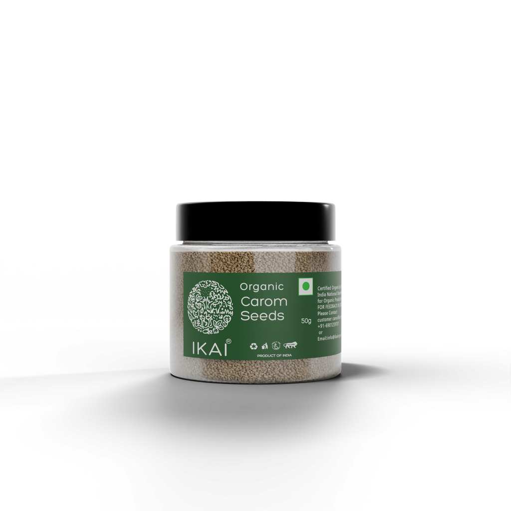 2 - Organic Carom Seeds - 50g
