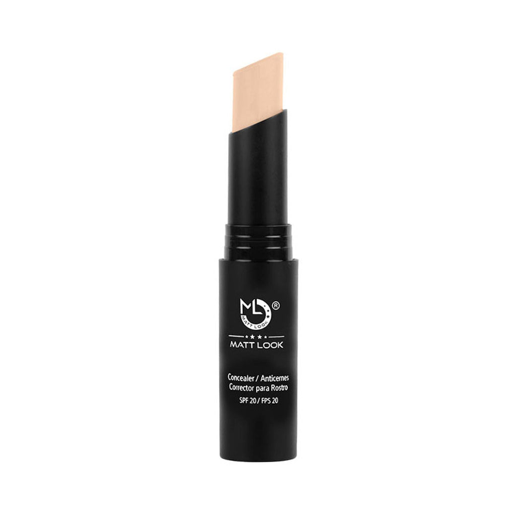 Matt Look Concealer & Anticernes SPF 20 - Natural Beige - Distacart