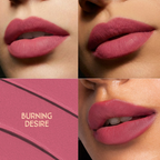 Nykaa Cosmetics X Bridgerton Creamy Matte Longwear Lipstick - Burning Desire