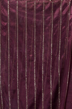 Joban Fashion Purple Net Party Wear Sarees - Distacart
