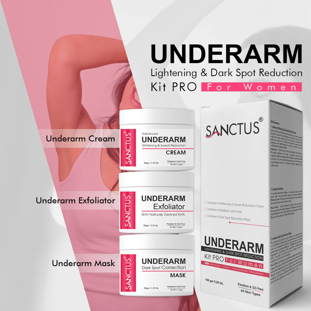 SANCTUS Underarm Dark Spot Whitening Kit