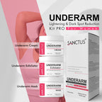 SANCTUS Underarm Dark Spot Whitening Kit