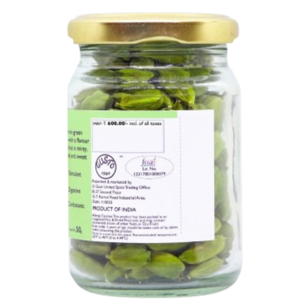 Tassyam Organics Fine Green Cardamom Pods - Distacart