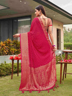 Tikhi Imli Woven Design Zari Art Silk Saree - Distacart