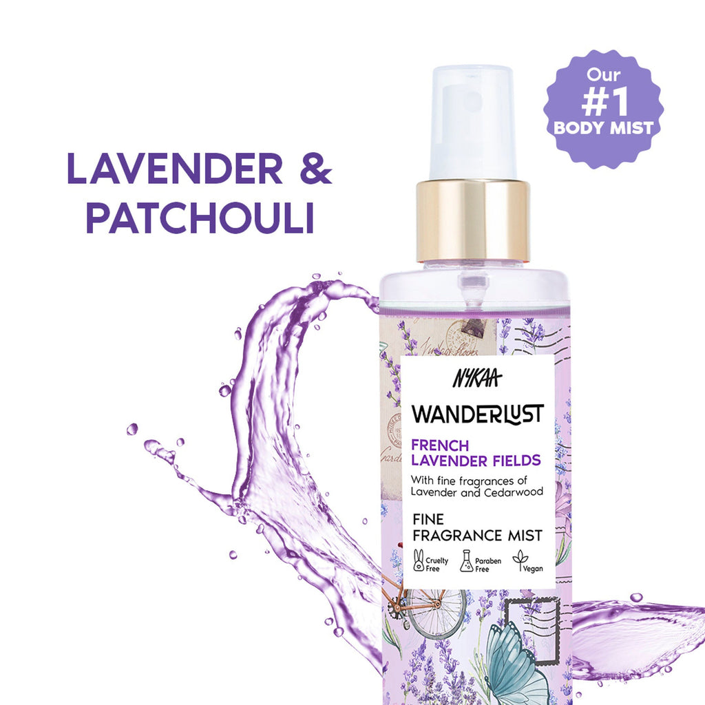 Wanderlust Fragrance Mist For Her - French Lavender