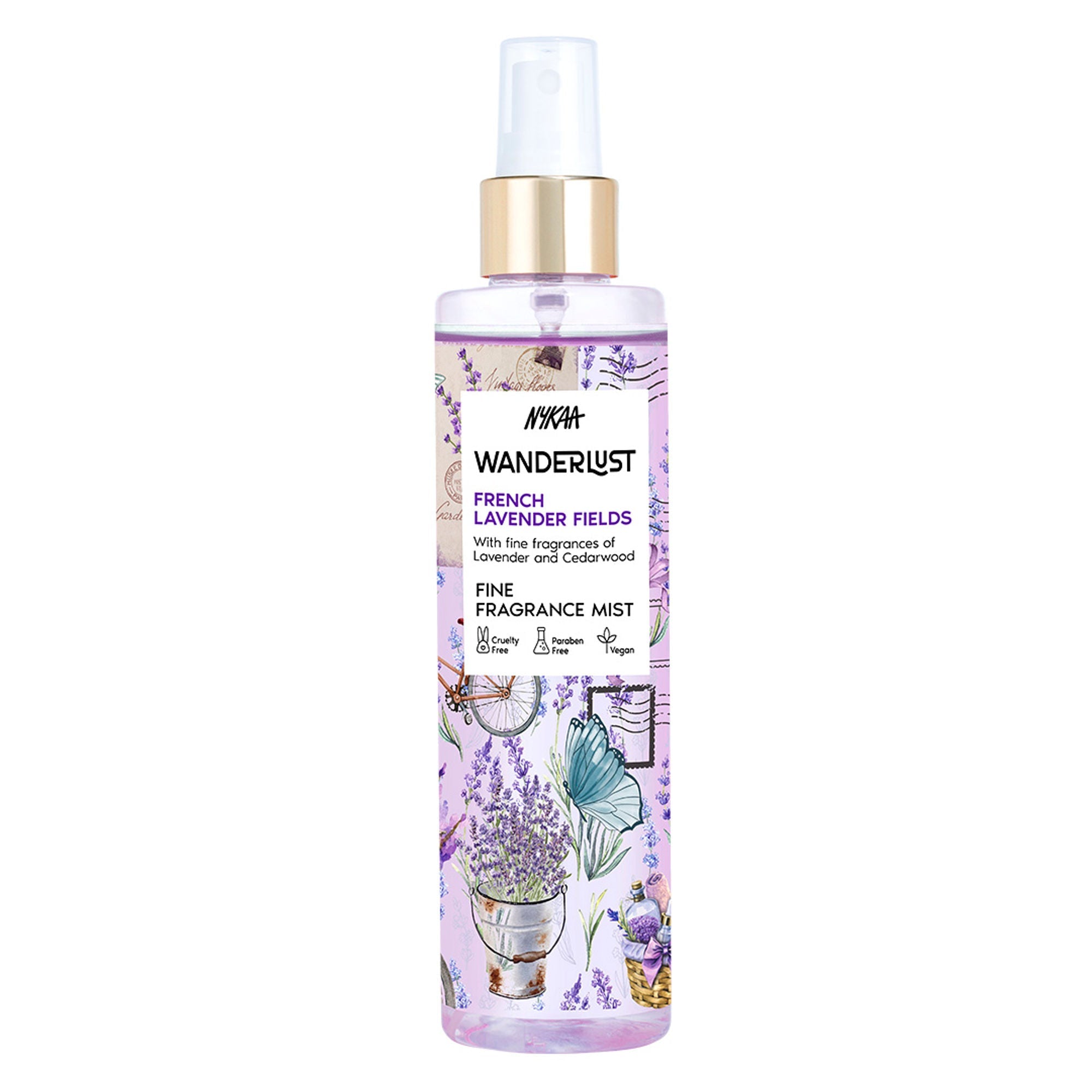 Wanderlust Fragrance Mist For Her - French Lavender