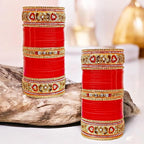 Tehzeeb Creations Bridal Bangle Set Wedding Chuda Designer Chura Fashion Choora For Women - Distacart