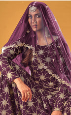 Monjolika Fashion Purple Embroidered Palazzo Salwar Suit - Distacart
