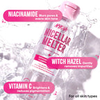 Nykaa Micellar Melter Cleansing Water - Sensitive Skin Gentle Cleanser With Vitamin C & Niacinamide