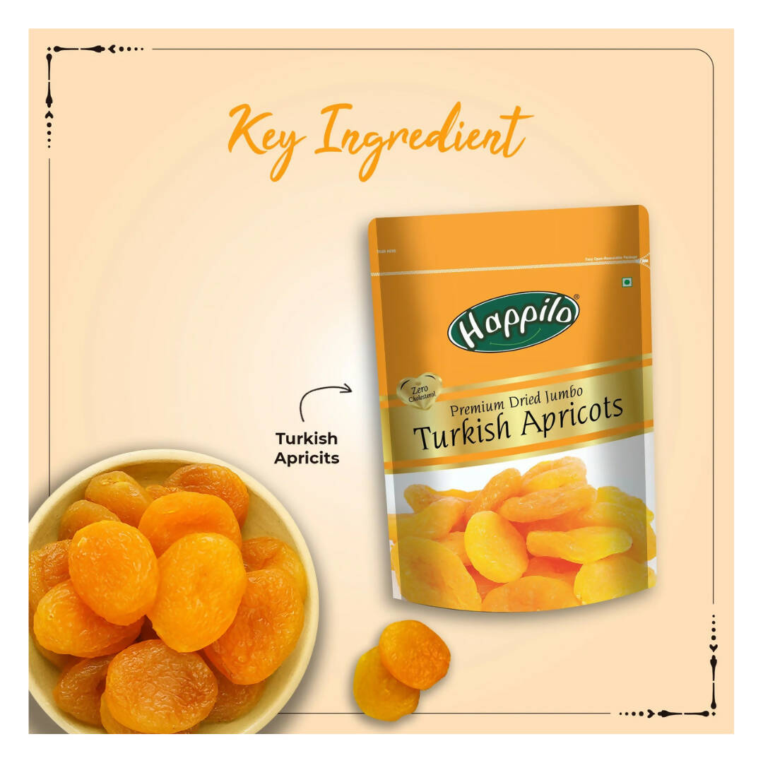 Happilo Premium Dried Turkish Apricots