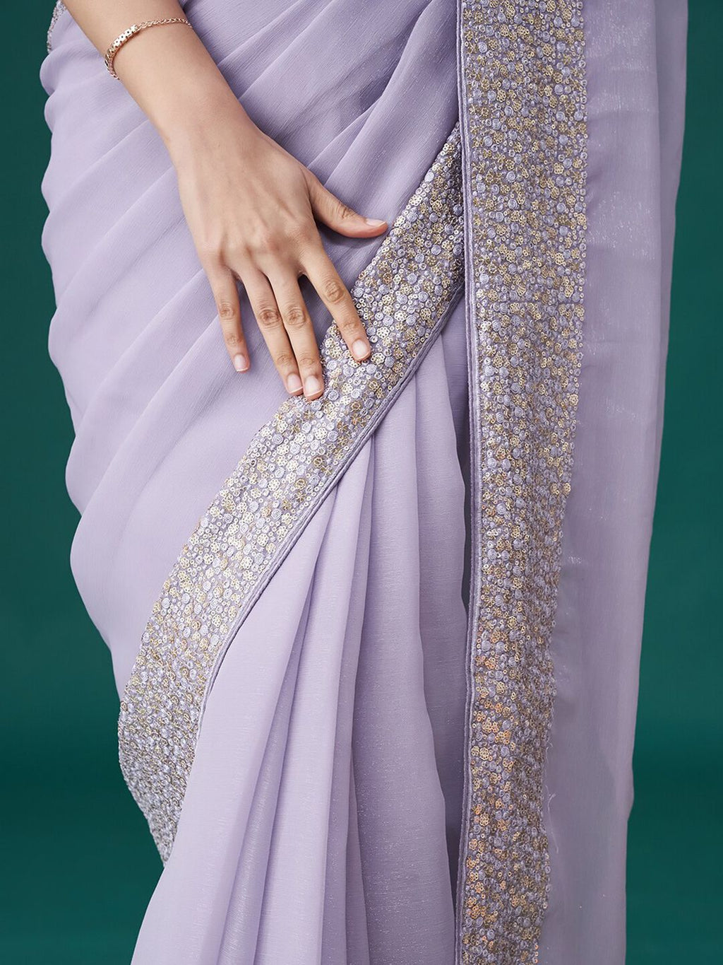 kasee Embroidered Sequinned Sarees - Distacart