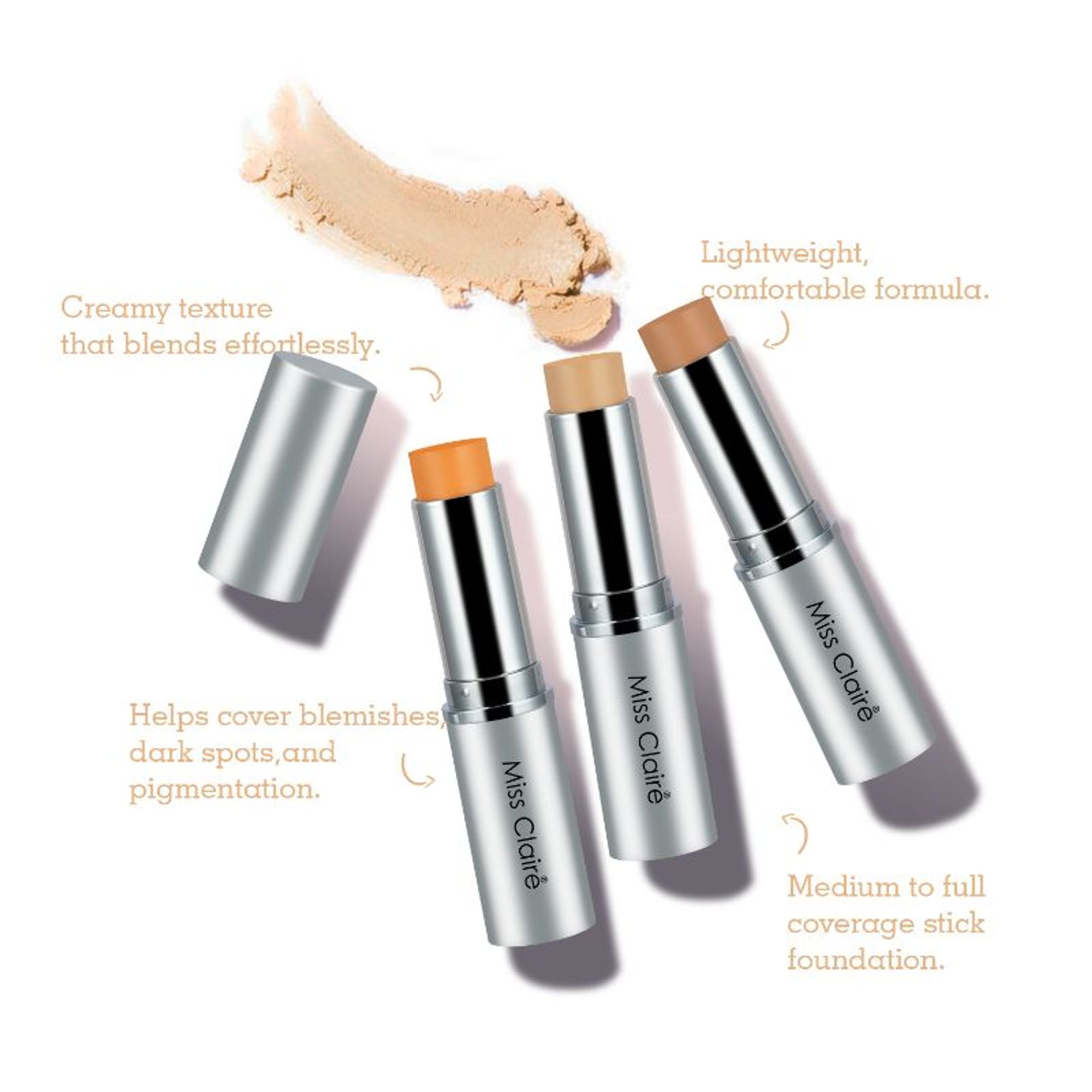 Miss Claire Prestige Stick Foundation - Fs25