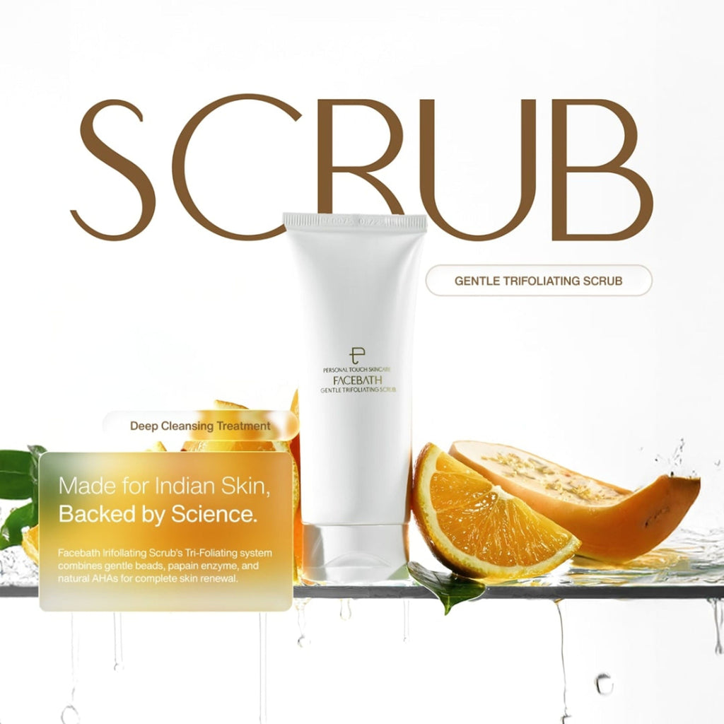 Personal Touch Skincare Skincare Facebath Gentle Trifoliating Scrub