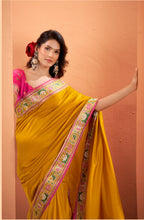 Anaita Yellow Silk Zari Weaving With Classic Patola Saree With Blouse - Distacart