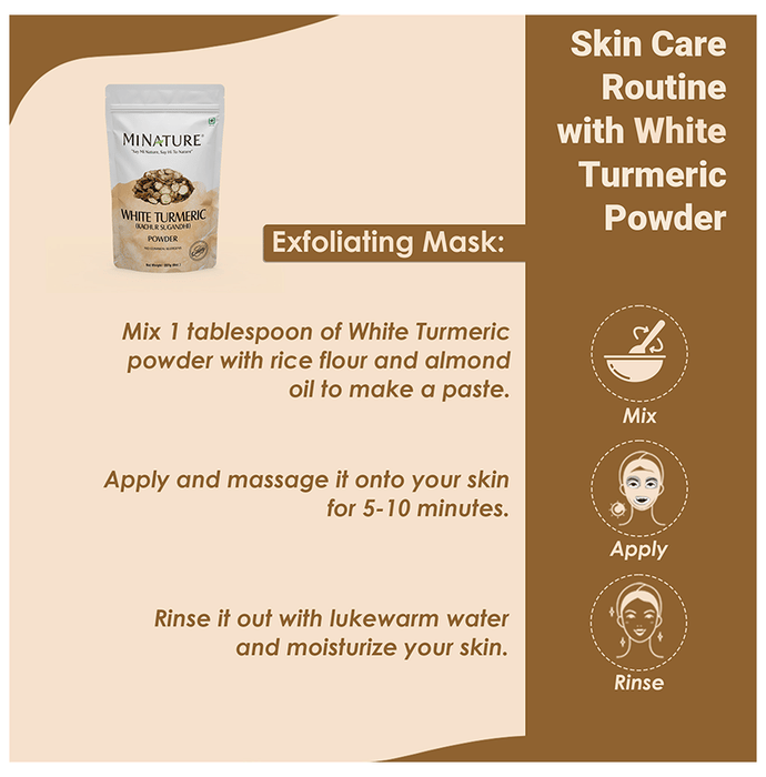 Minature White Turmeric (Kachur Sugandhi) Powder