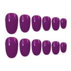 shills professional reusable press on nails oval spn545