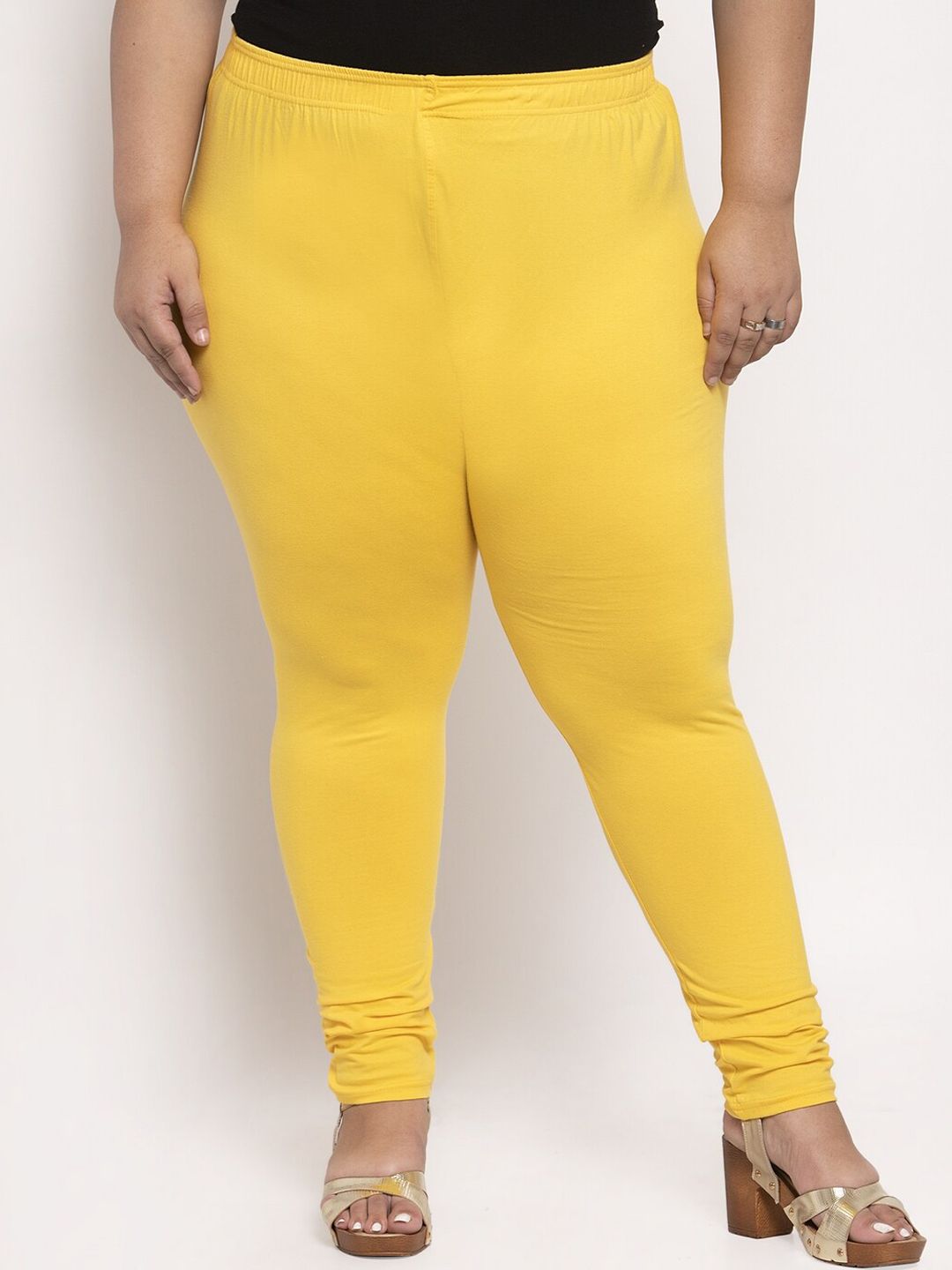TAG 7 Women Plus Size Ankle Length Cotton Leggings