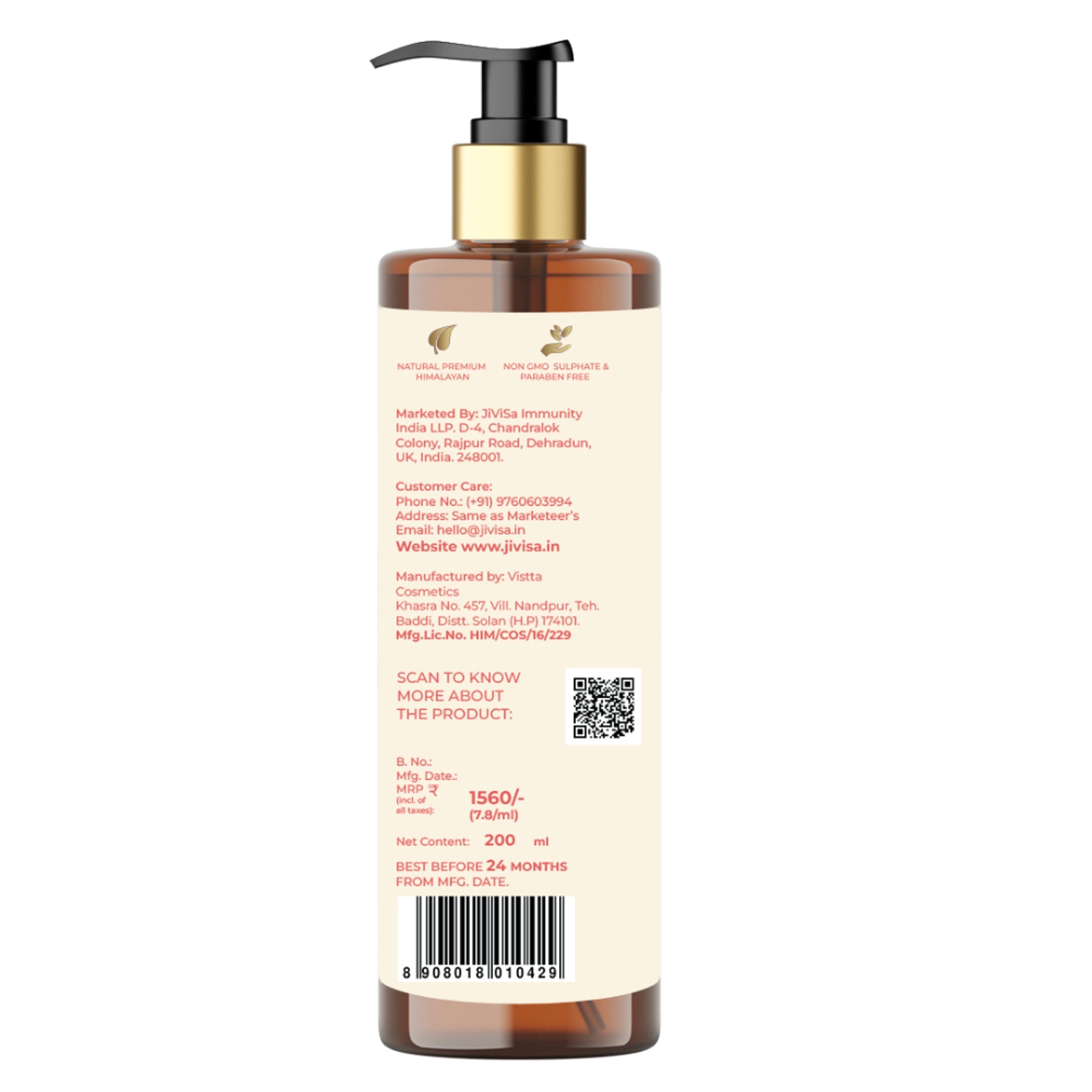 JiViSa Mridu Glaze Buttery Body Milk