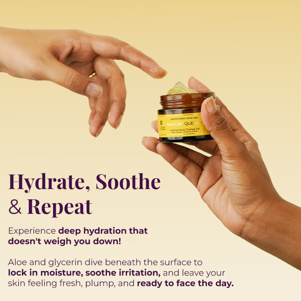 JiViSa Haridra Quench Healing Aloe Gel