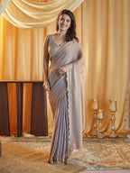 kasee Beads and Stones Pure Silk Saree - Distacart