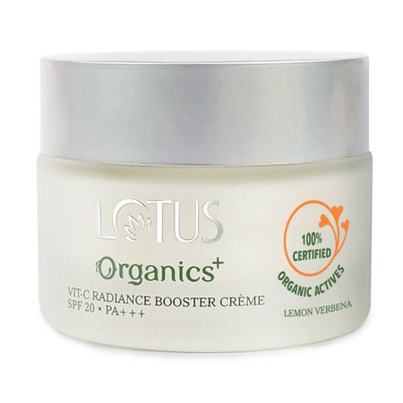 Lotus Organics+ Vit-C Radiance Booster Creme SPF 20 PA+++ - Lemon Verbena