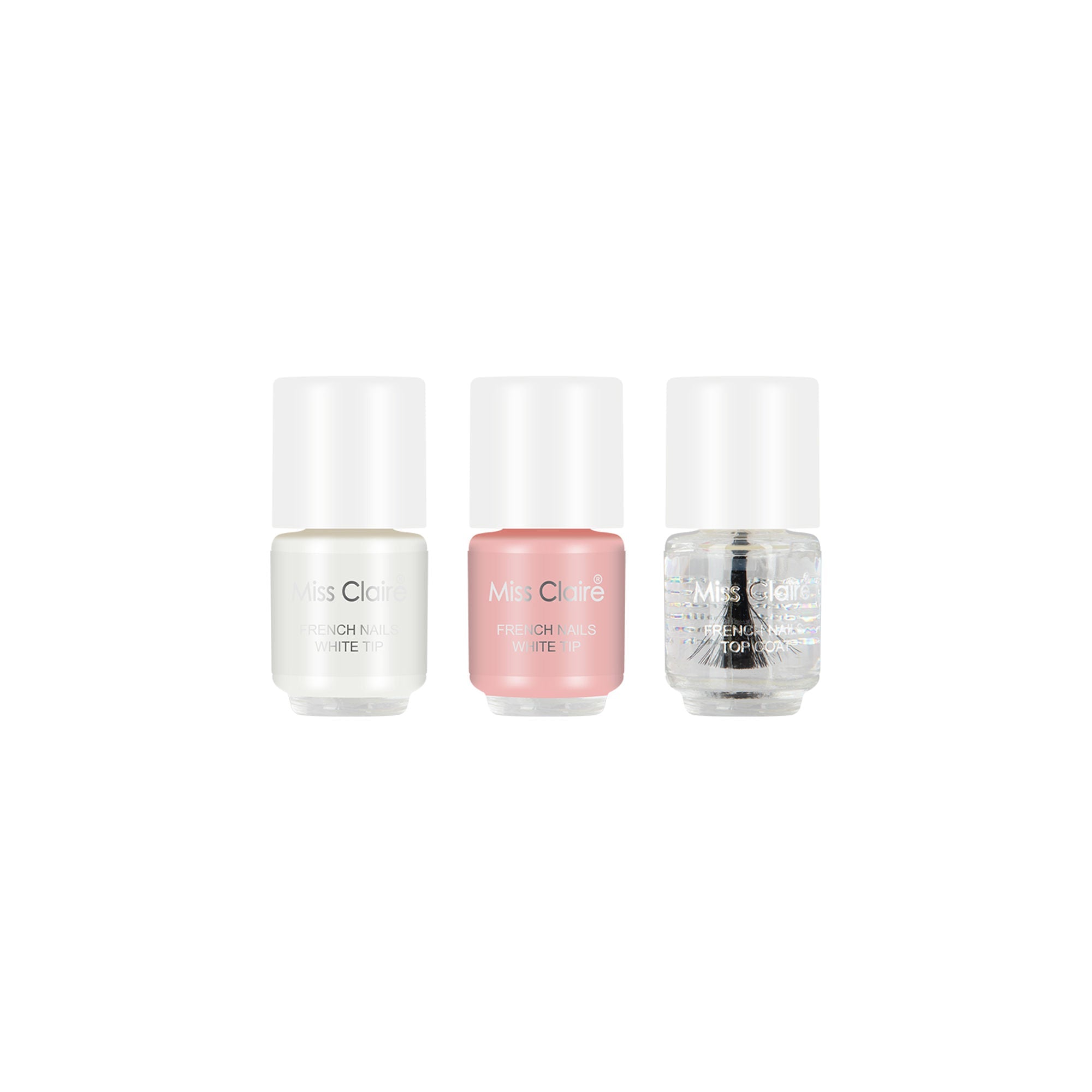 Miss Claire French Manicure Kit With Acrylic Box