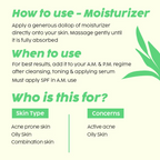 PLIX The Plant Fix 2% Acne Buster Moisturizer & Salicylic Acid Sunscreen SPF50+ PA+++, Reduce Acne, Pimple Marks