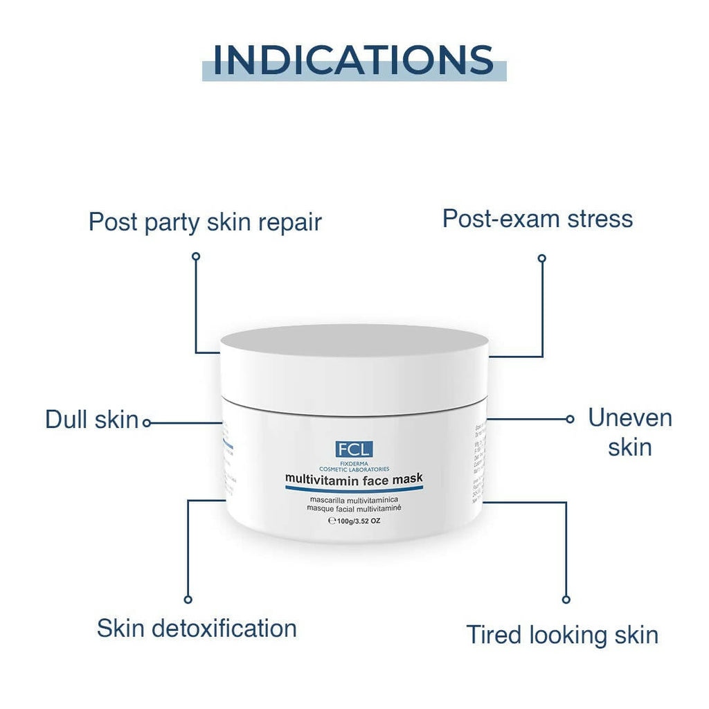 FCL Multivitamin Face Mask for Youthful Glowing Skin - Distacart