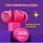 Swiss Beauty Craze Baesic Multi-Face Palette - 01 Delulu