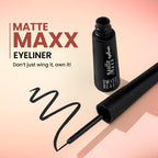 Swiss Beauty Matte Max Eyeliner Black - Distacart