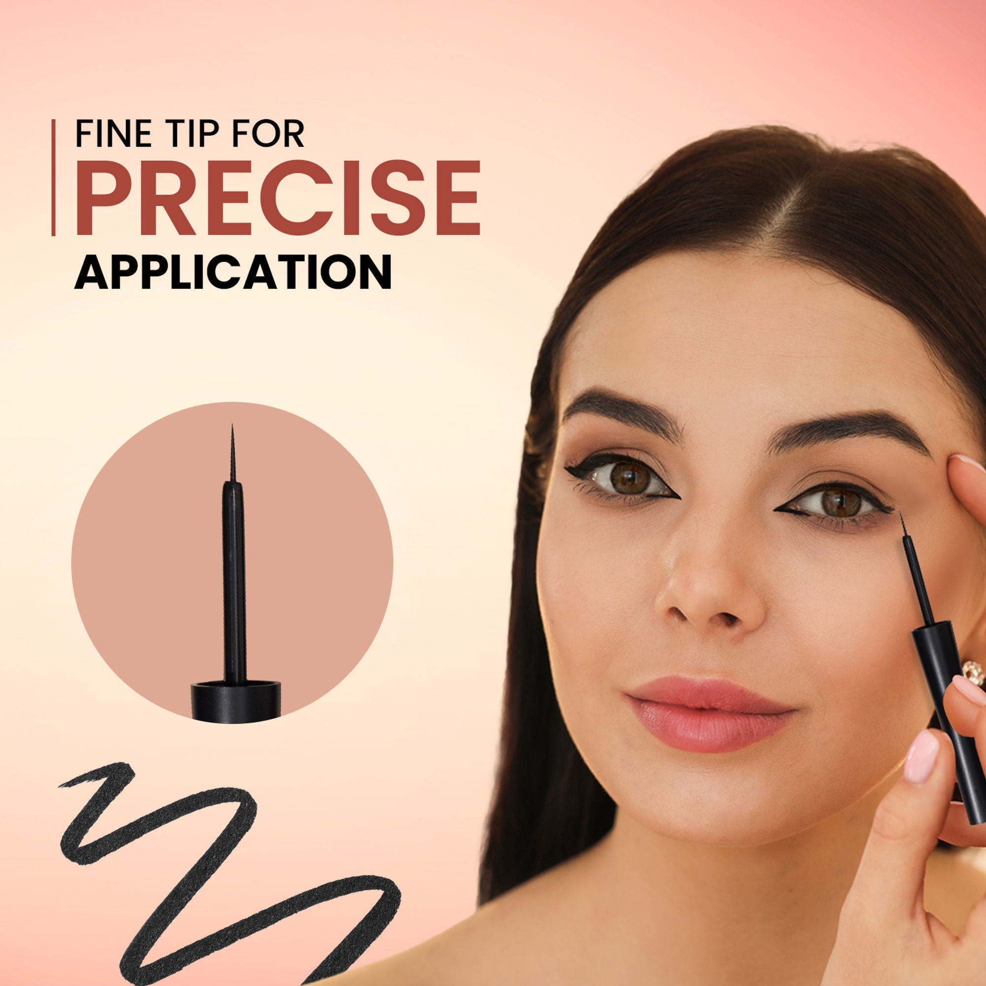 Swiss Beauty Matte Max Eyeliner Black - Distacart
