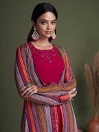 Myra Rani Georgette Choli Palazo Suit