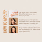 Swiss Beauty Airbrush Finish Full Coverage Foundation - 8 Golden Bronze - Distacart
