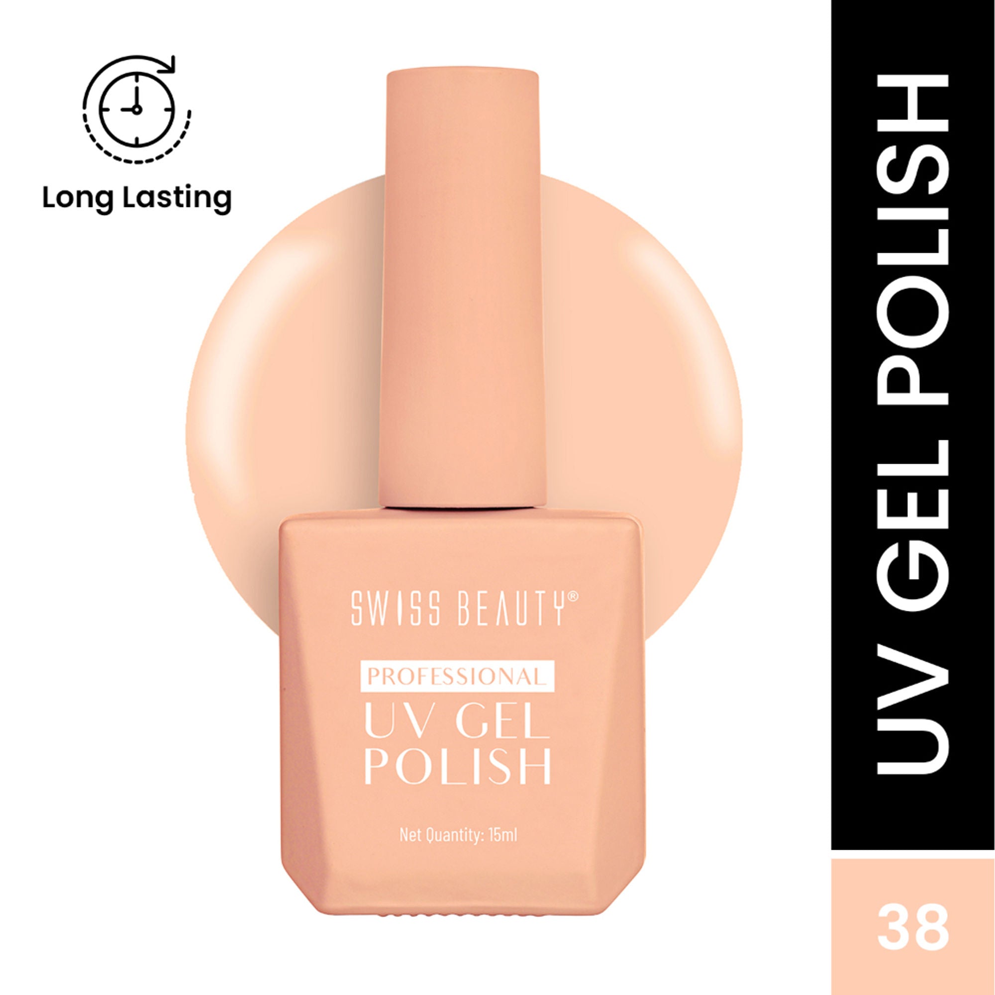 Swiss Beauty Professional UV Gel Nail Polish - Shade-38