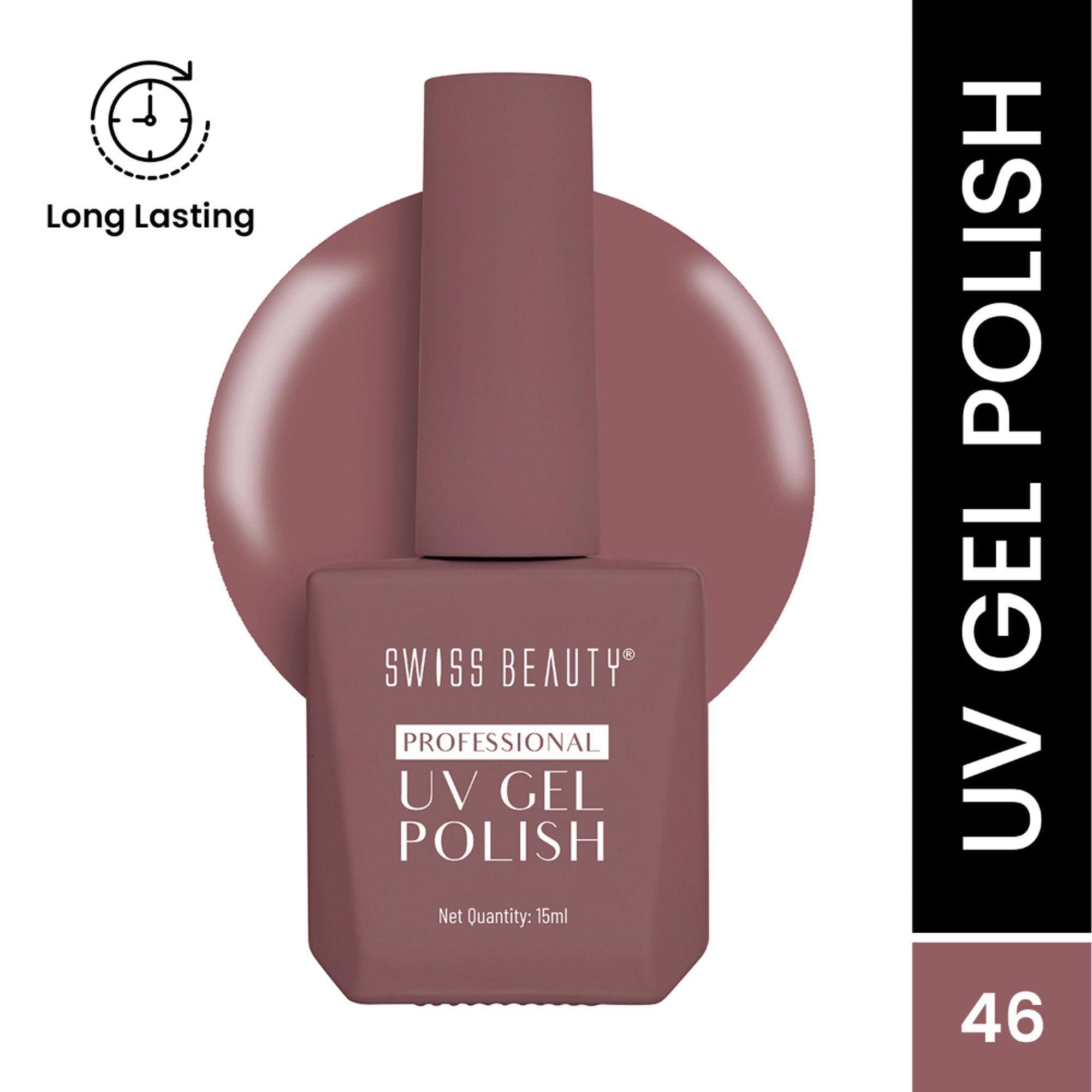 Swiss Beauty Professional UV Gel Nail Polish - Shade-46
