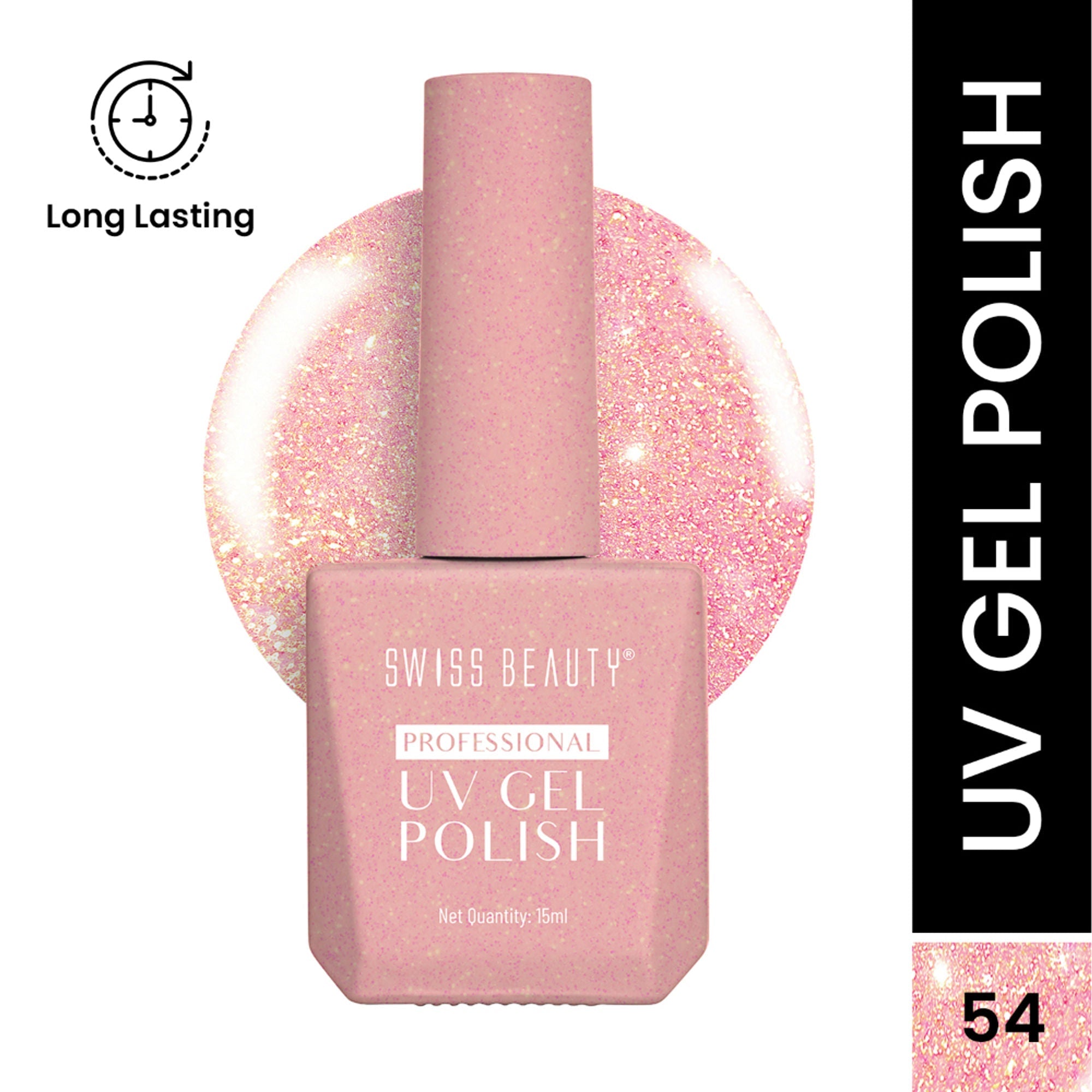 Swiss Beauty Professional UV Gel Nail Polish - Shade-54