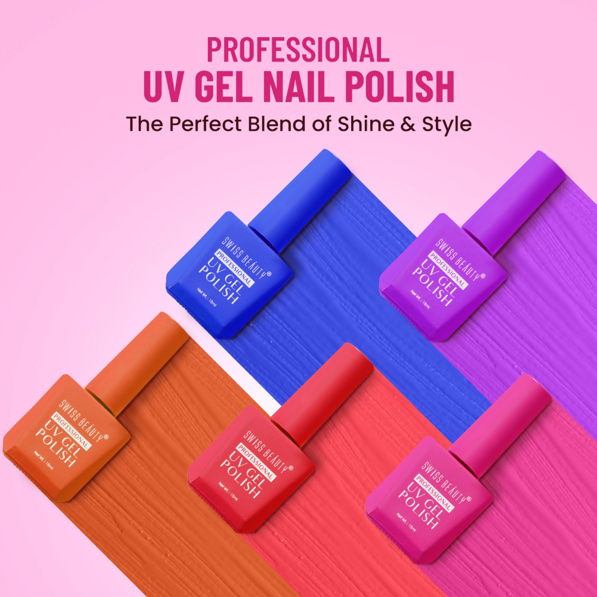 Swiss Beauty Professional UV Gel Nail Polish - Shade-54 - Distacart